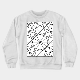 Black and white pattern Crewneck Sweatshirt